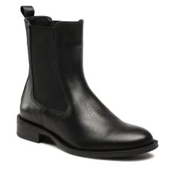 Gino Rossi Γυναίκες Biker Μποτάκια Μποτάκια με λάστιχο MIVAR-01 Μαύρο