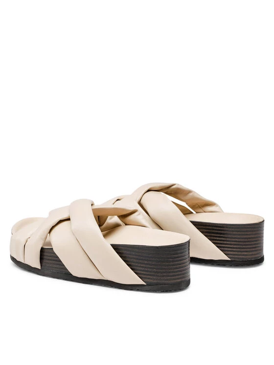 Gino Rossi Γυναίκες Παντόφλες 22SS28 Μπεζ 5 Gino Rossi Γυναίκες Παντόφλες 22SS28 Μπεζ - Image 3