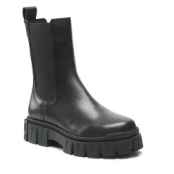 Gino Rossi Γυναίκες Biker Μποτάκια Μποτάκια με λάστιχο 4064 Μαύρο