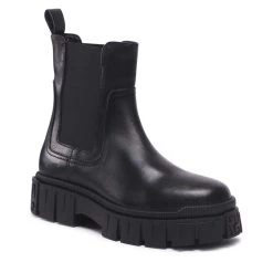 Gino Rossi Γυναίκες Biker Μποτάκια Μποτάκια με λάστιχο 4060 Μαύρο