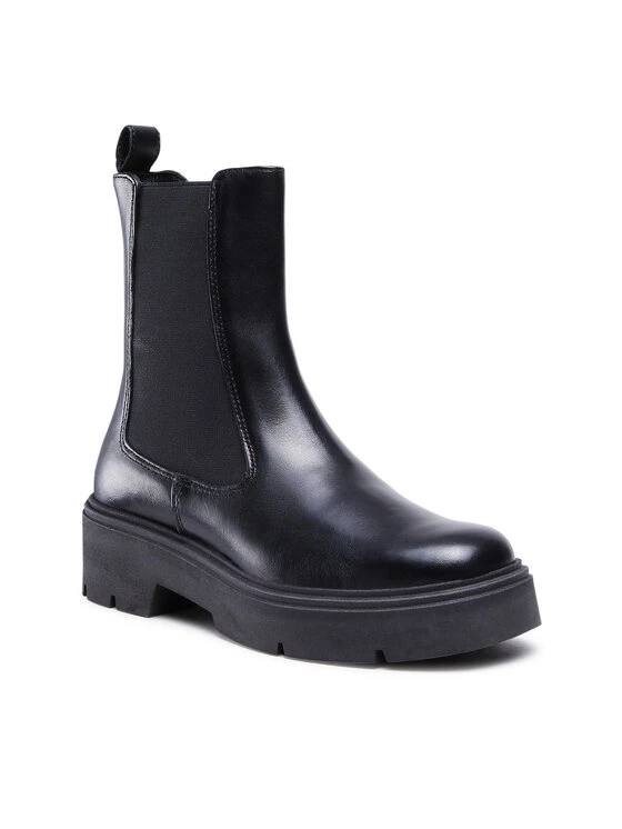 Gino Rossi Γυναίκες Biker Μποτάκια Μποτάκια με λάστιχο RST-GALLIE-06 Μαύρο 3 Gino Rossi Γυναίκες Biker Μποτάκια Μποτάκια με λάστιχο RST-GALLIE-06 Μαύρο