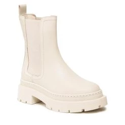 Gino Rossi Γυναίκες Biker Μποτάκια Μποτάκια με λάστιχο 222FW103 Μπεζ