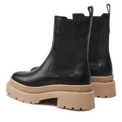 Gino Rossi Γυναίκες Biker Μποτάκια Μποτάκια με λάστιχο 222FW103 Μαύρο -Gino Rossi Εκπτώσεις unnamed file 386