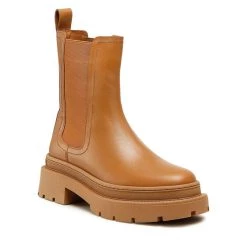 Gino Rossi Γυναίκες Biker Μποτάκια Μποτάκια με λάστιχο 222FW103 Καφέ