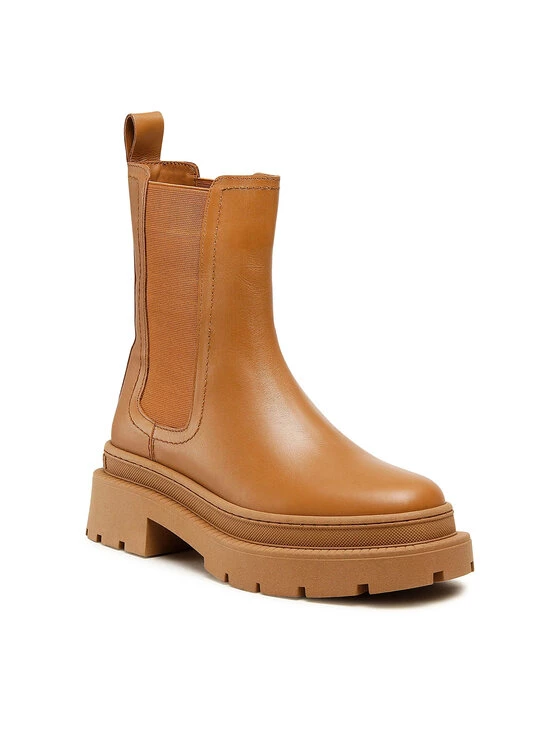 Gino Rossi Γυναίκες Biker Μποτάκια Μποτάκια με λάστιχο 222FW103 Καφέ 3 Gino Rossi Γυναίκες Biker Μποτάκια Μποτάκια με λάστιχο 222FW103 Καφέ