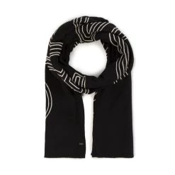 Gino Rossi Άνδρες Κασκόλ & Φουλάρια Πασμίνα O3M4-001-AW21 Μαύρο